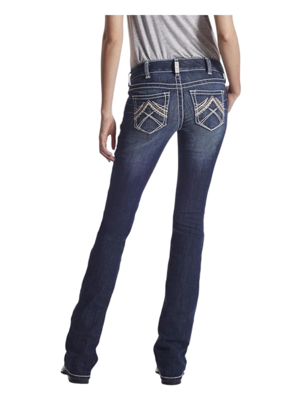 Ariat Rosey R.E.A.L. Bootcut Embellished Western Bling Jeans size 32S Equestrian